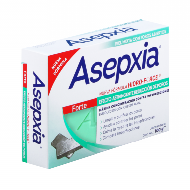 Asepxia Jabón Forte Reductor Poros 100 g