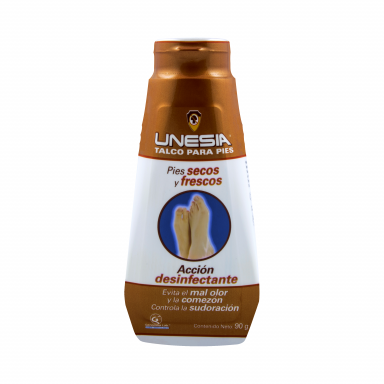 Unesia Antimicótico Talco para pies 90 g