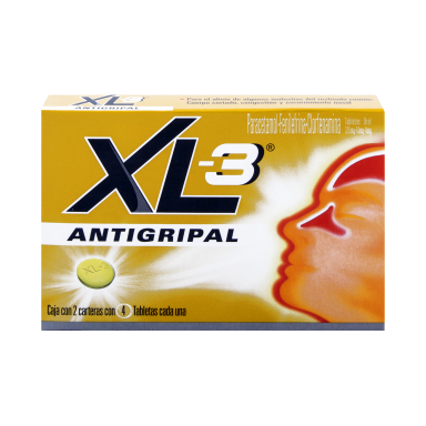 XL-3 Antigripal 8 Tabletas 