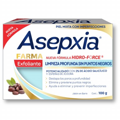 Asepxia Jabón Farma Exfoliante Extremo 100 g
