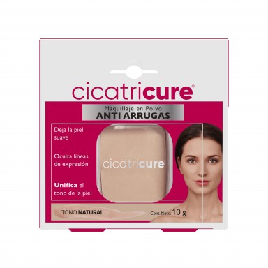 Cicatricure Maquillaje Polvo Tono Natural 10 g