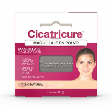 Cicatricure Maquillaje Polvo Natural 10 g