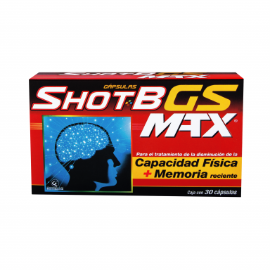 Shot B gs Mtx 30 Cápsulas Multivitamínico