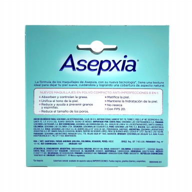 Asepxia BB Maquillaje Polvo Caribe 10 g