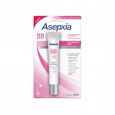 Asepxia BB Maquillaje Líquido Autoajustable 30 g