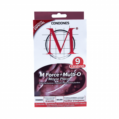 M Force & Multi O 9 Condones