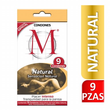 Condón M Natural 9 Condones