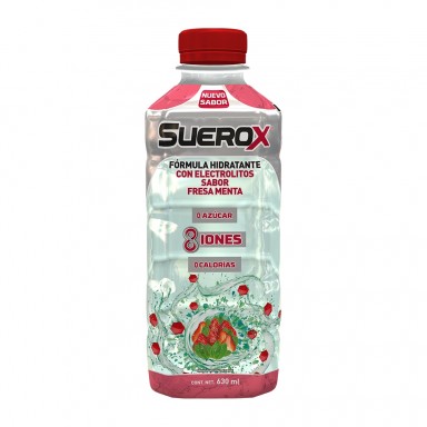 Suerox Bebida Hidratante Fresa Menta 630 ml