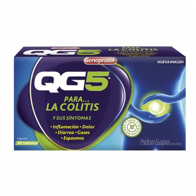 QG5 Alivio para la Colitis 30 Tabletas