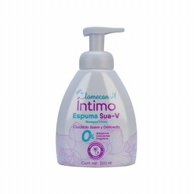 Lomecan V Íntimo Espuma Sua-V, 0%, 200ml