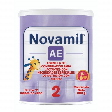 Novamil AE 2 Fórmula Etapa 2 de 6 a 12 meses de edad, 800 g