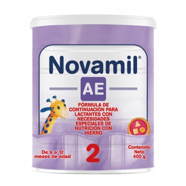 Novamil AE 2 Fórmula Etapa 2 de 6 a 12 meses de edad, 400 g