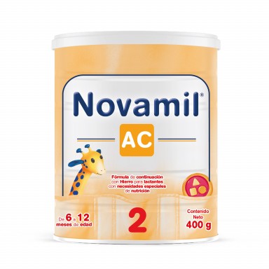 Novamil  AC [Anticólico] Etapa 2 Para Bebés 400 g