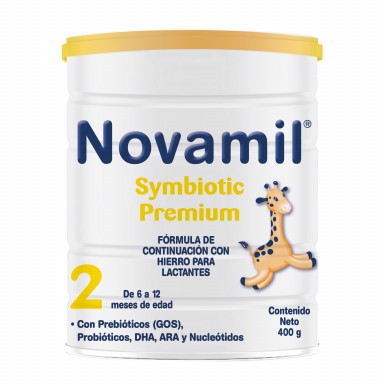 Novamil Symbiotic 2 Fórmula Etapa 2 de 6 a 12 meses de edad, 400 g