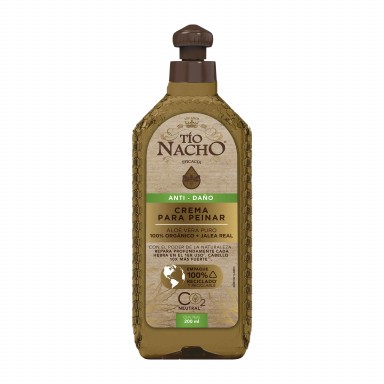 Tío Nacho Crema para Peinar Anti-Daño Aloe Vera 250 ml