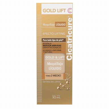 Cicatricure Gold Lift Maquillaje Liquido Medio 30 ml