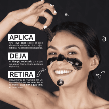 Asepxia Carbón Detox Mascarilla Peel Off 30 g