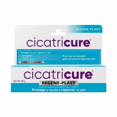 Cicatricure Regene-Plast. Bálsamo reparador para cara y cuerpo 30 G