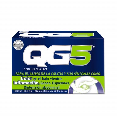 QG5 Alivio para la Colitis 30 Tabletas