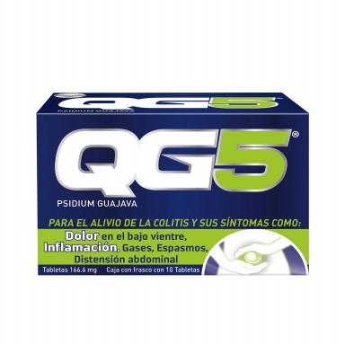 QG5 Alivio para la Colitis 10 Tabletas