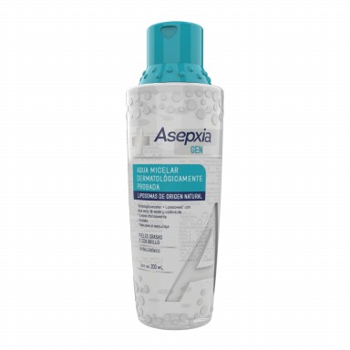 Asepxia Gen Agua Micelar Efecto Matificante 200 ml