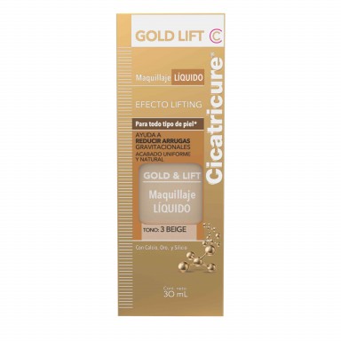 Cicatricure Gold Lift Maquillaje Liquido Bronze 30 ml