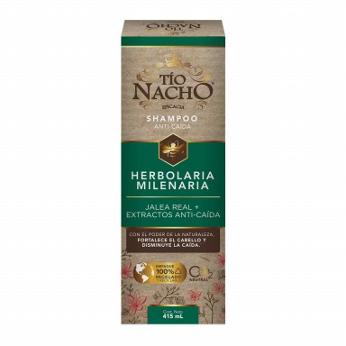 Tío Nacho Shampoo Herbolaria Milenaria 415 ml