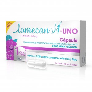 Lomecan V-UNO 1 Cápsula 150MG