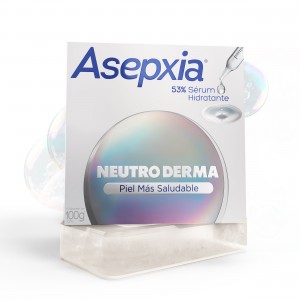 Asepxia Jabón Neutro Derma Cuidado cara y cuerpo 100 G