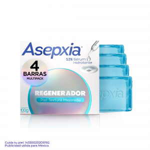 Asepxia Jabón Regenerador Cuidado cara y cuerpo 100 G