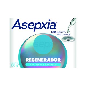 Asepxia Jabón Regenerador Cuidado cara y cuerpo 100 G