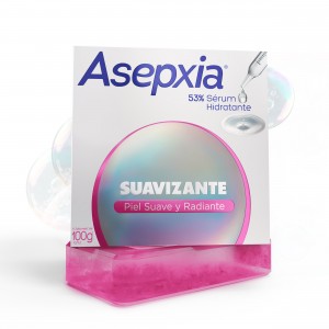 Asepxia Jabón Suavizante Cuidado cara y cuerpo 100 G