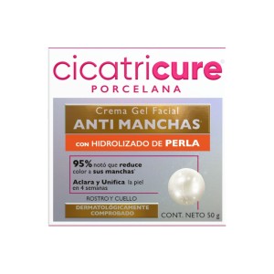 Cicatricure Porcelana Crema Gel Facial Antimanchas 50 g