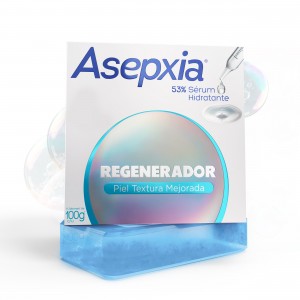Asepxia Jabón Regenerador Cuidado cara y cuerpo 4 Pack