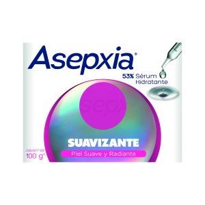 Asepxia Jabón Suavizante Cuidado cara y cuerpo 100 G