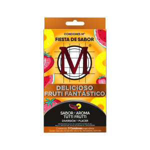 Condón M Delicioso Fruti Fantástico / Preservativos / 