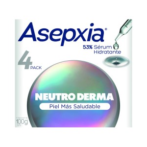 Asepxia Jabón Neutro Derma Cuidado cara y cuerpo 4 Pack