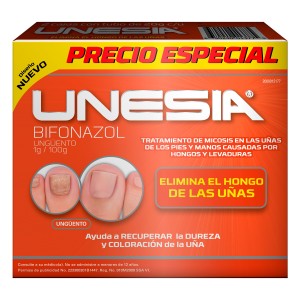 Unesia Antimicótico 2 Pack