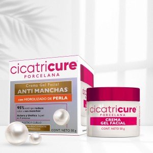 Cicatricure Porcelana Crema Gel Facial Antimanchas 50 g