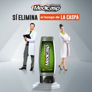 Shampoo Antimicótico Caspa 400 ml
