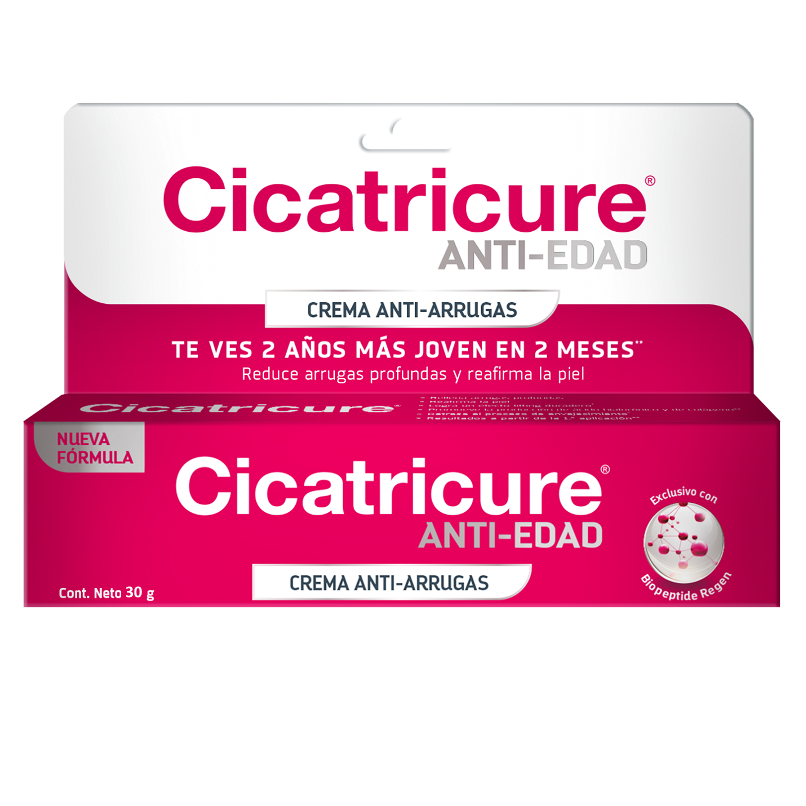 Antiedad Crema Arrugas y Líneas de Expresión 30 g
