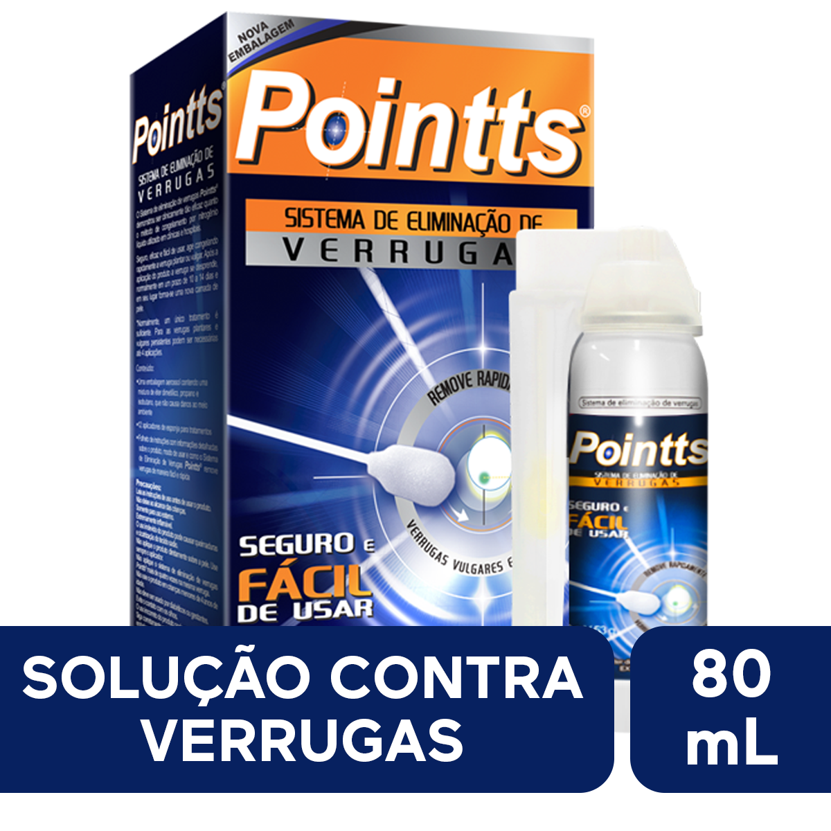 Pointts Antiverrugas 80 ml