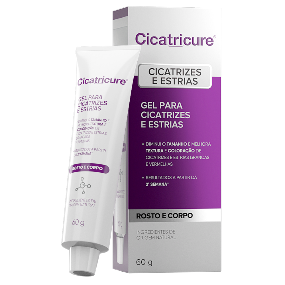 Cicatricure Gel para Cicatrizes e Estrias 60 g