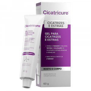 Cicatricure Gel para Cicatrizes e Estrias 30 g