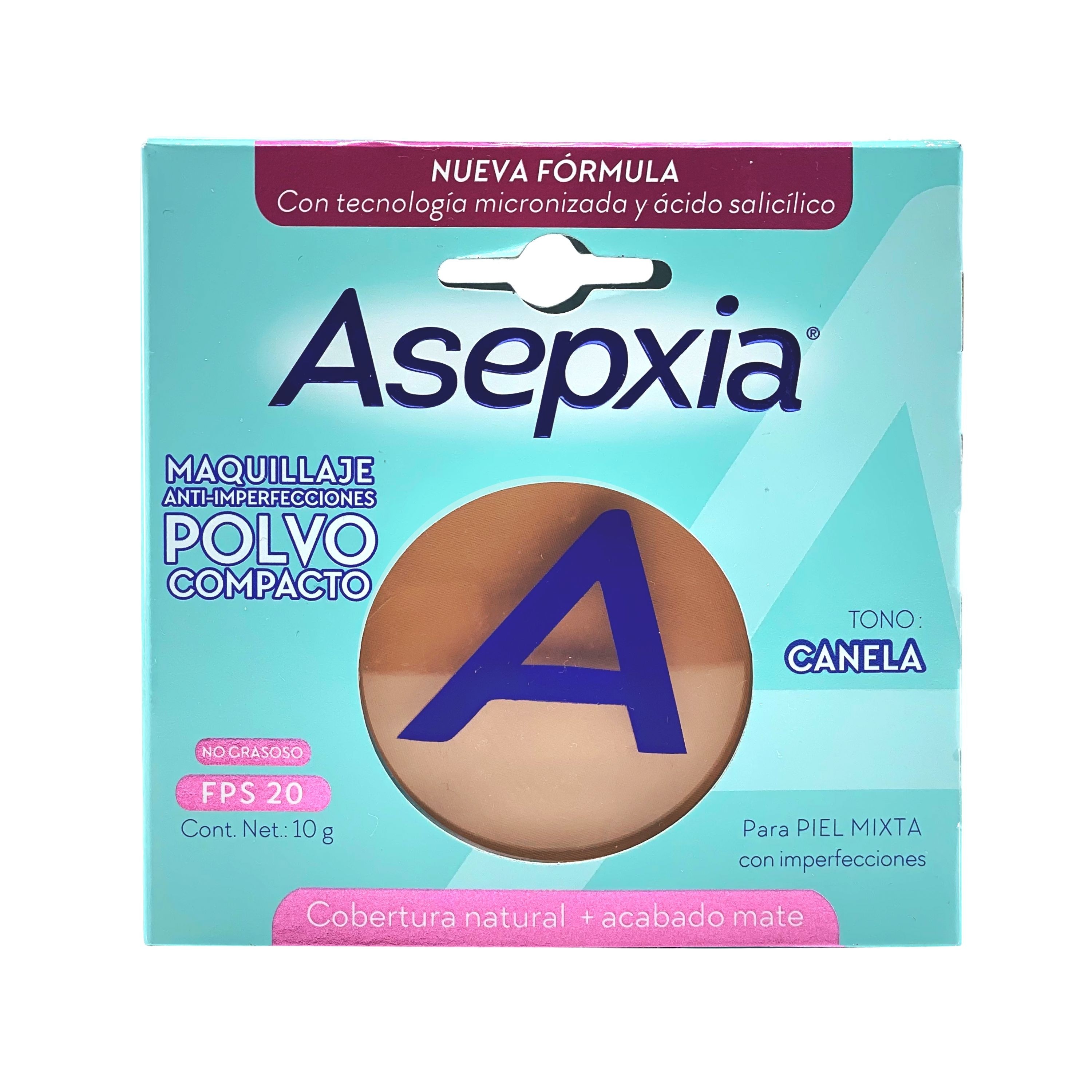 Asepxia BB Maquillaje Polvo Canela 10 g